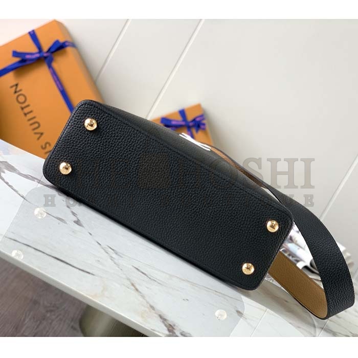 L0vis Vvtt0n LV Women Capucines MM Handbag Black Beige Red Taurillon Leather Master Quality