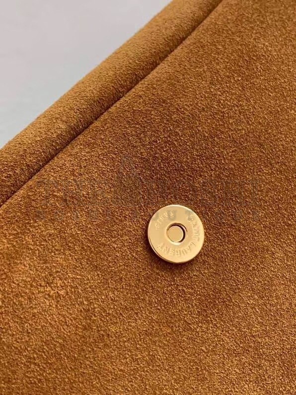 Sa1nt Lau*nt Kate 99 Shoulder Bag In Brown Suede Master Quality