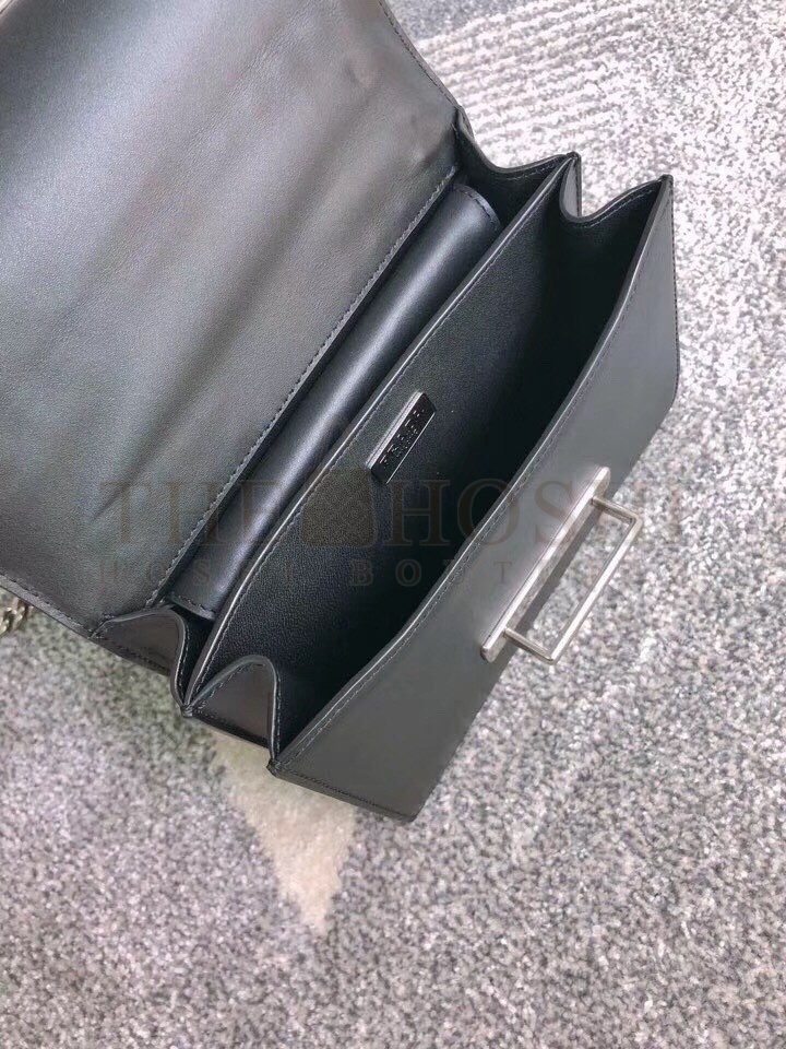 Pra*a Cahier Studded Leather Shoulder Bag Master Quality