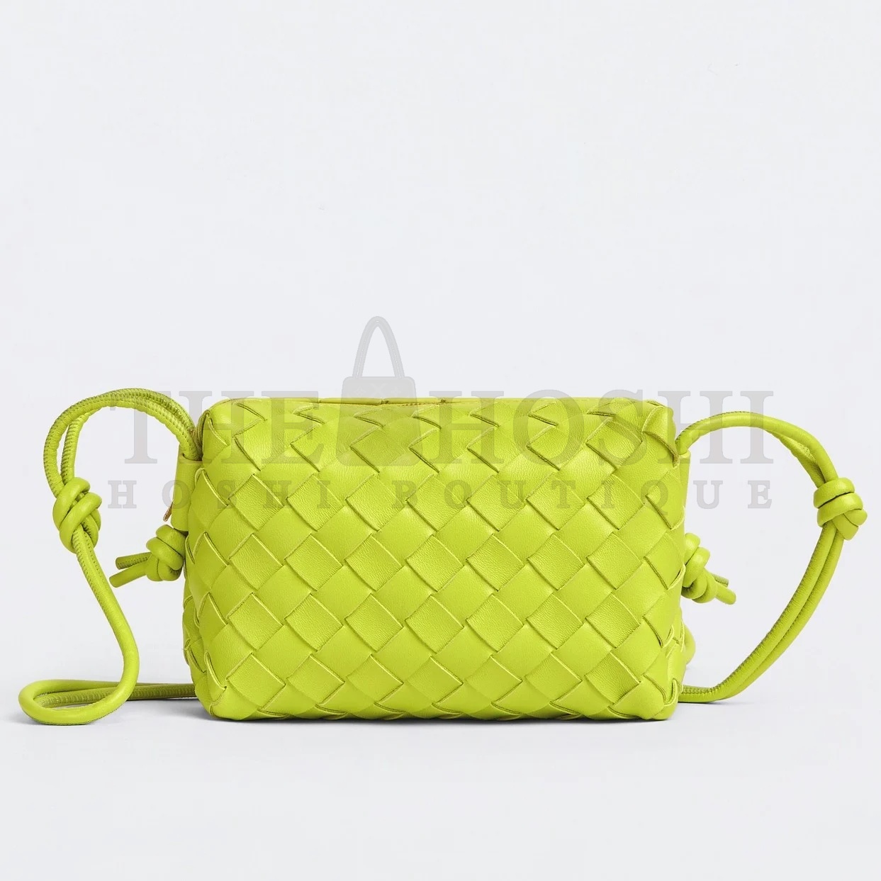 B0tt*ga Ven*ta Loop Mini Bag In Kiwi Intrecciato Lambskin Master Quality