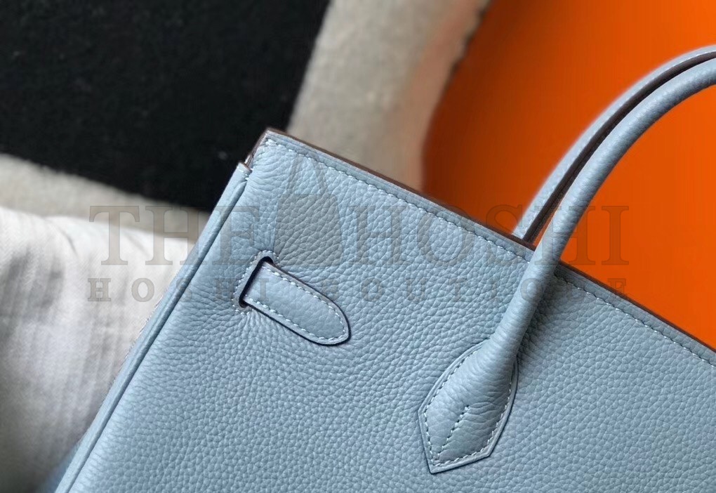 H**me5 Blue Lin Clemence Birkin 35cm Bag Master Quality