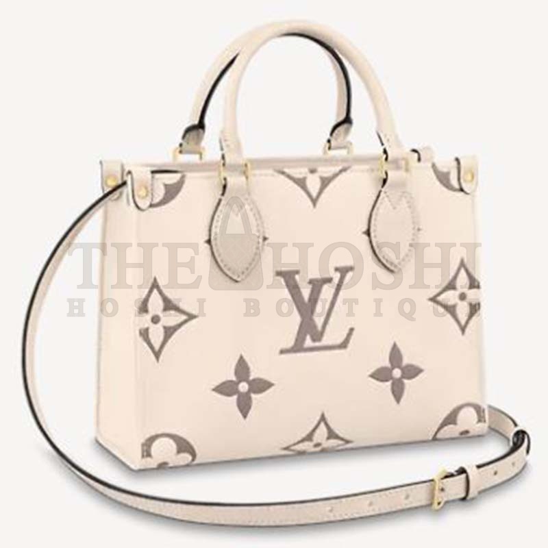 L0vis Vvtt0n LV Women Onthego PM Tote Monogram Empreinte Cowhide Leather Master Quality