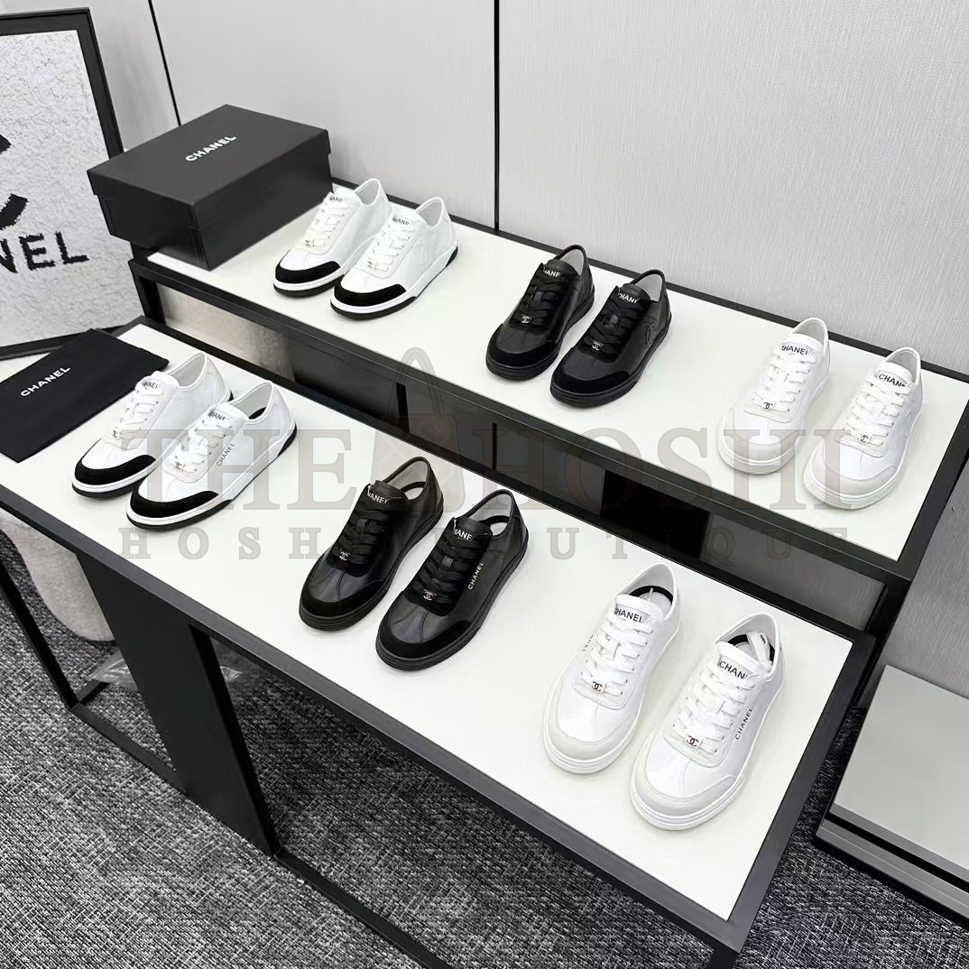 Ch**el Classic White Sneakers Master Quality