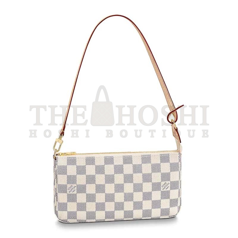 L0vis Vvtt0n LV Women Pochette Accessoires Zippy Wallet Damier Azur Canvas Master Quality