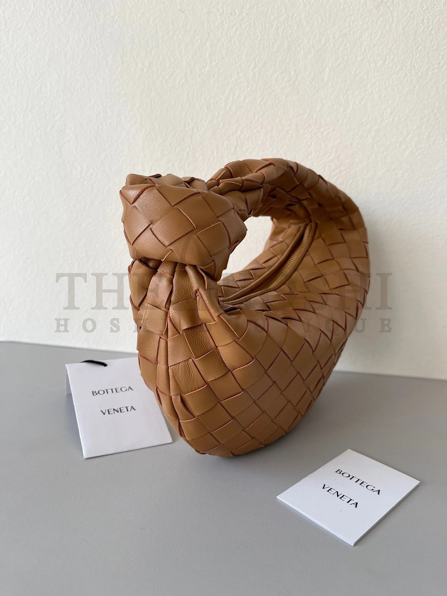 B0tt*ga Ven*ta BV Jodie Mini Bag In Caramel Intrecciato Lambskin Master Quality