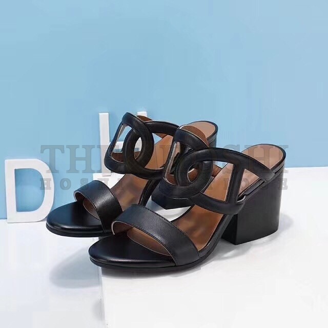 H**me5 Black Peace Sandals Master Quality