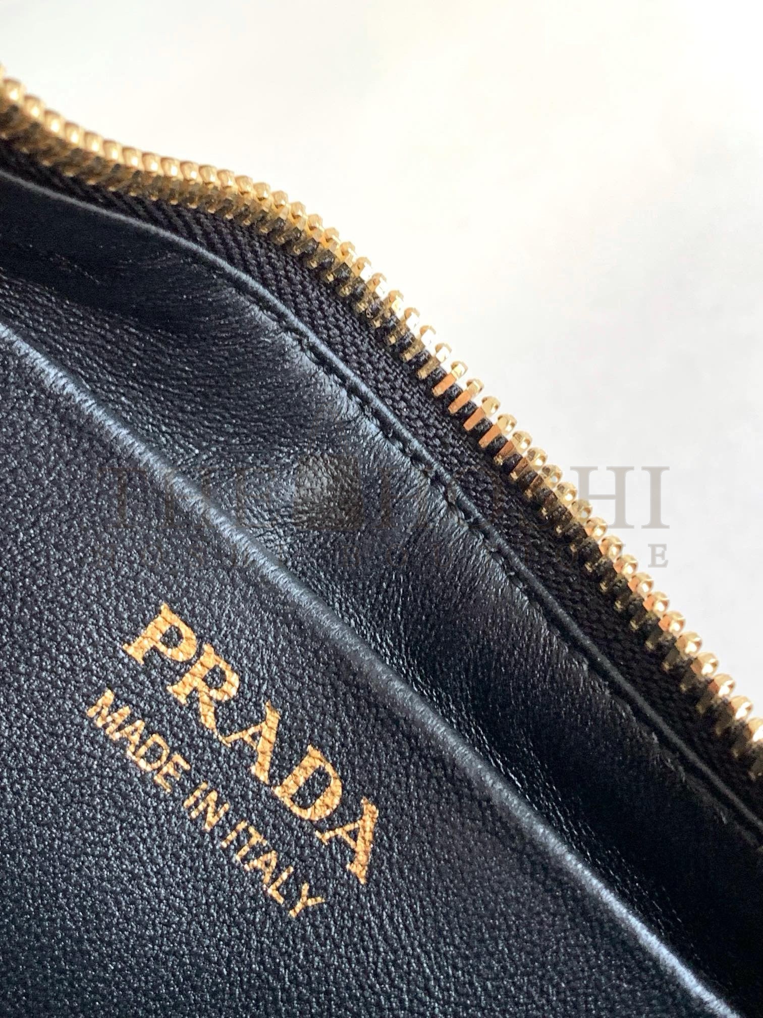 Pra*a Arque Mini Shoulder Bag in Black Leather Master Quality