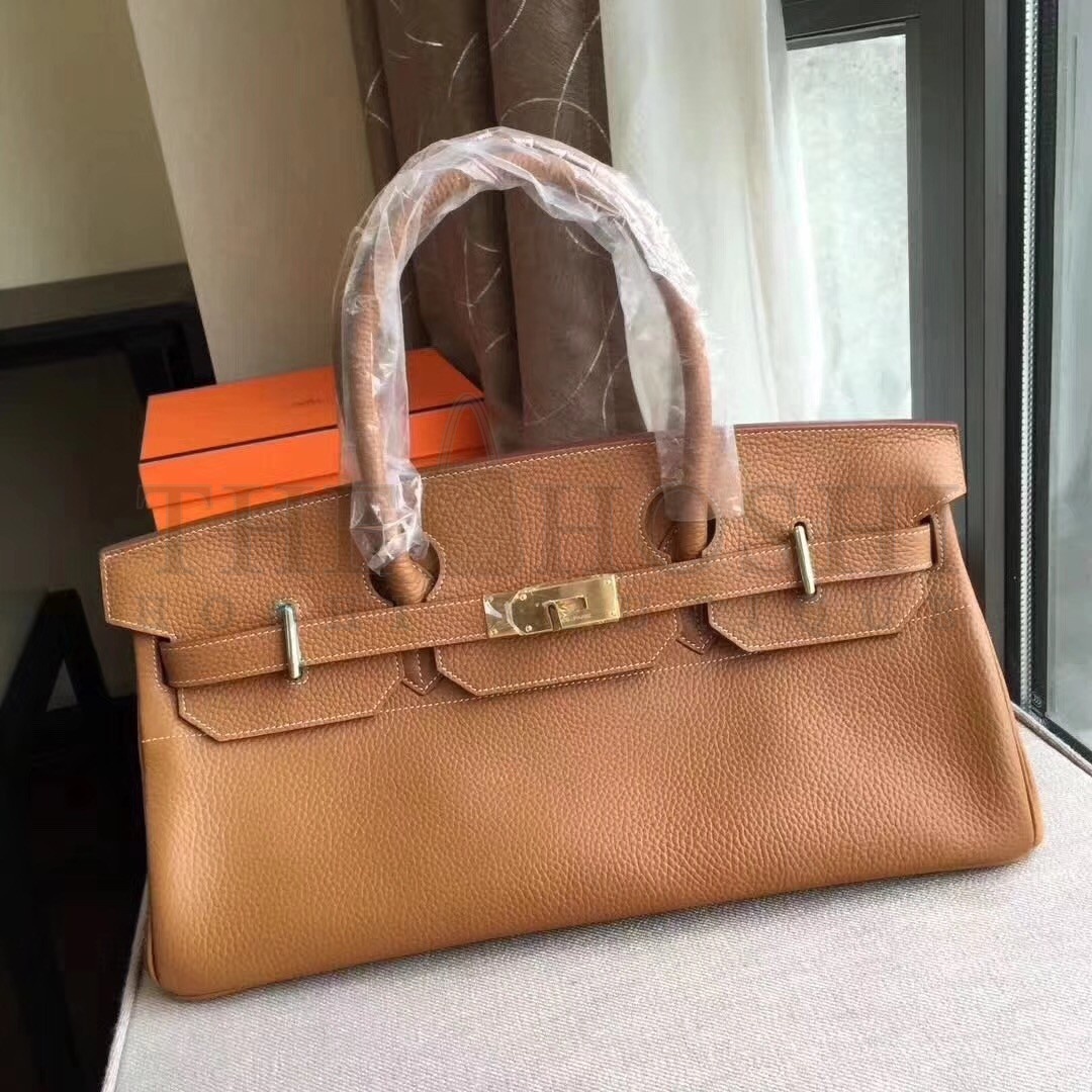 H**me5 Brown JPG Birkin 42cm Shoulder Bag Master Quality