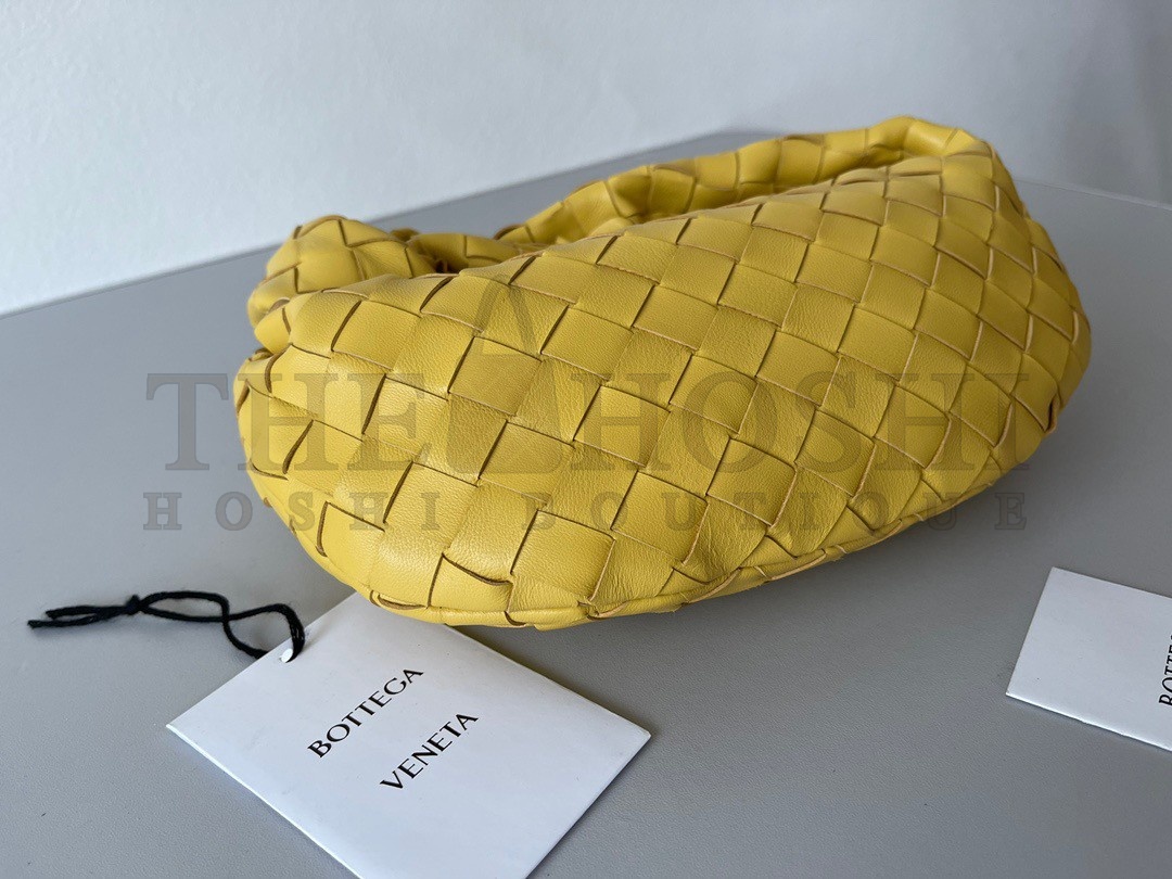 B0tt*ga Ven*ta BV Jodie Mini Bag In Yellow Intrecciato Lambskin Master Quality