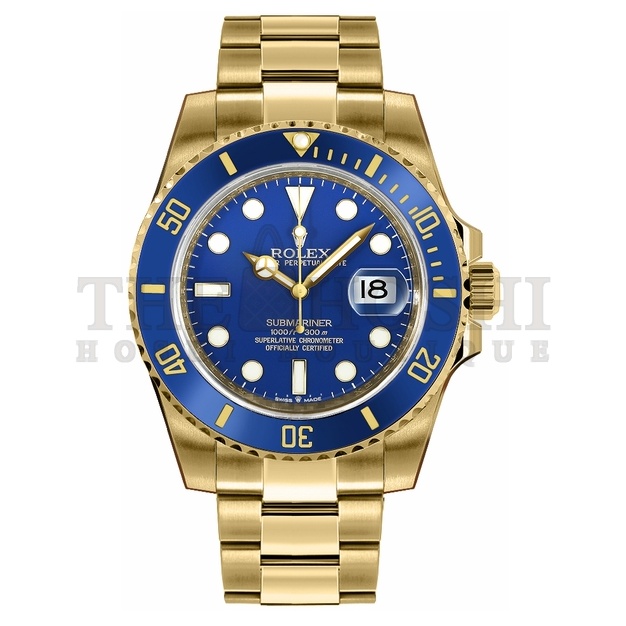R01ex Submariner Date Solid 18k Yellow Gold Men's Watch 126618LB Master Quality