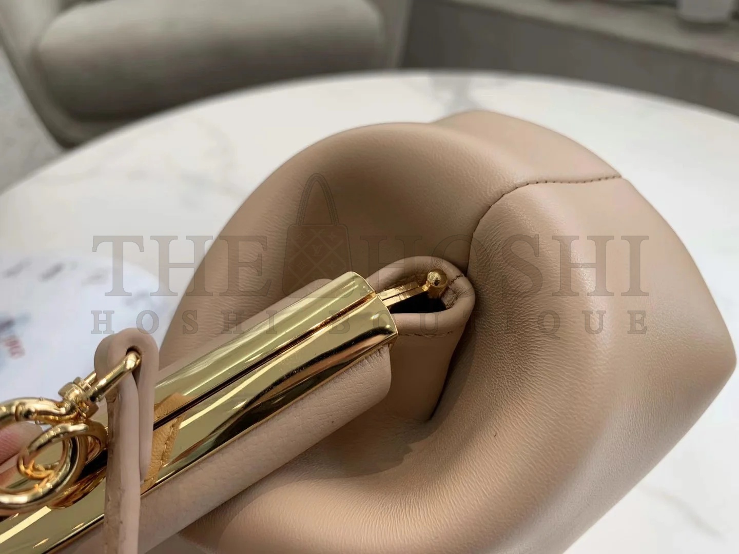 F**di First Small Bag In Beige Nappa Leather Master Quality