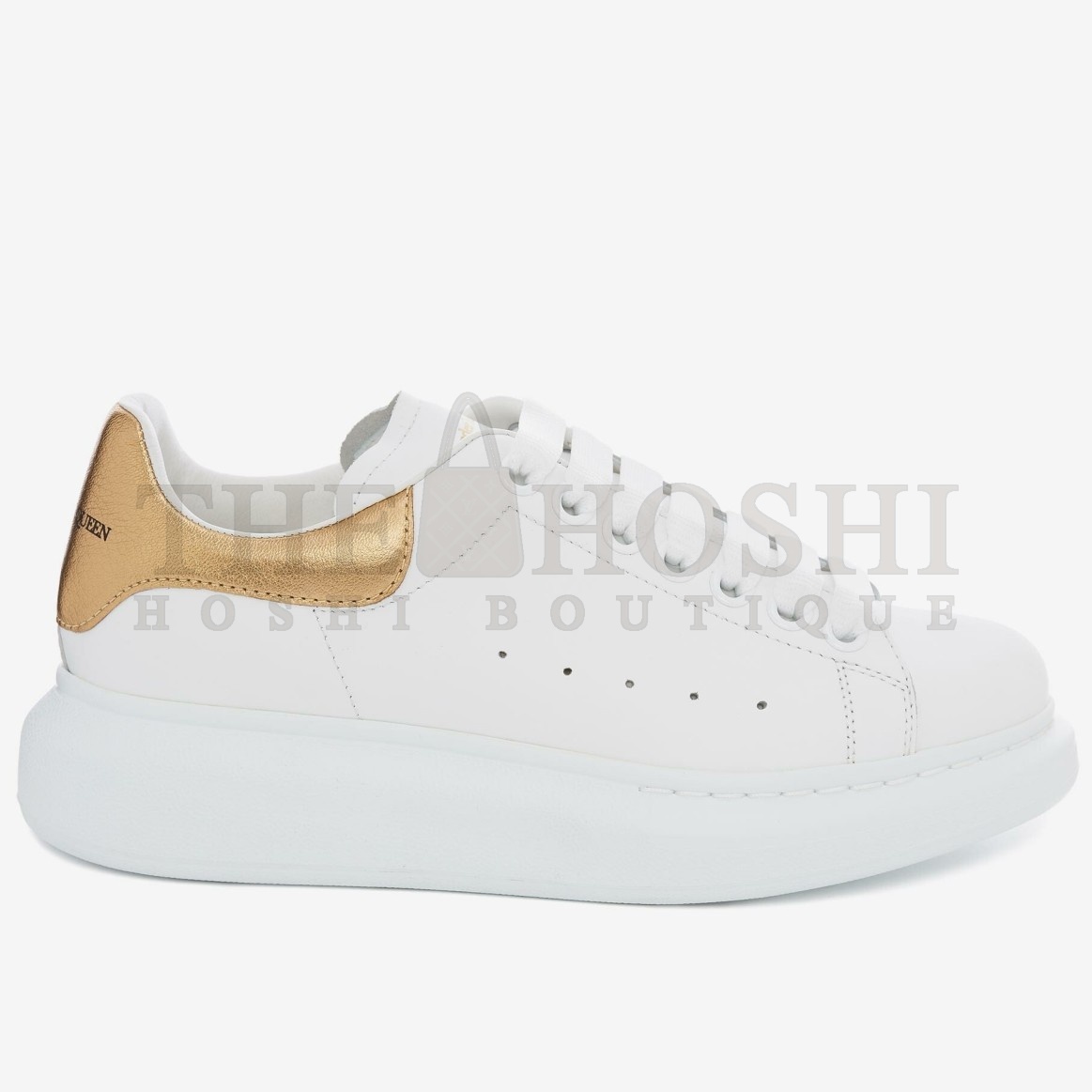 A1exa*der Mcqv*en Men's Oversized Sneakers With Gold Heel Master Quality
