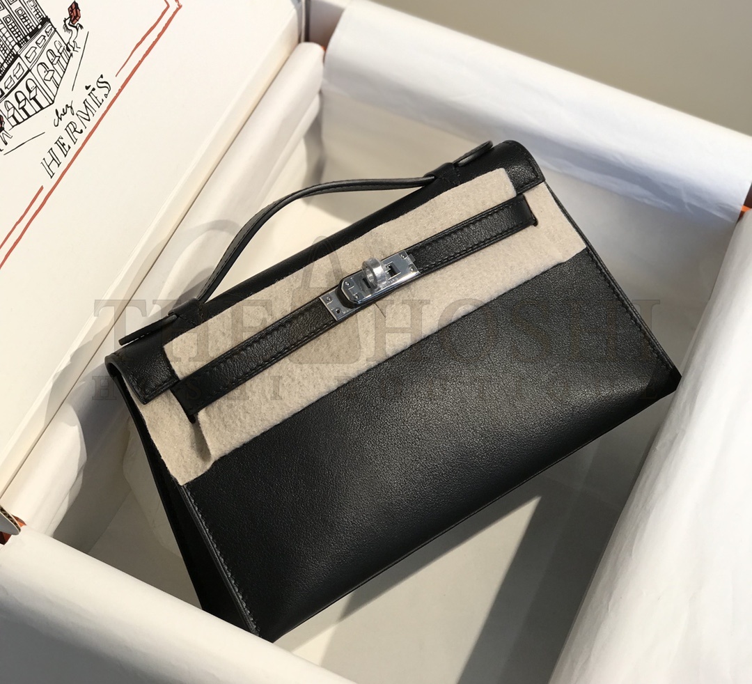 H**me5 Kelly Pochette Swift Bag Handmake 22x12x7cm Master Quality