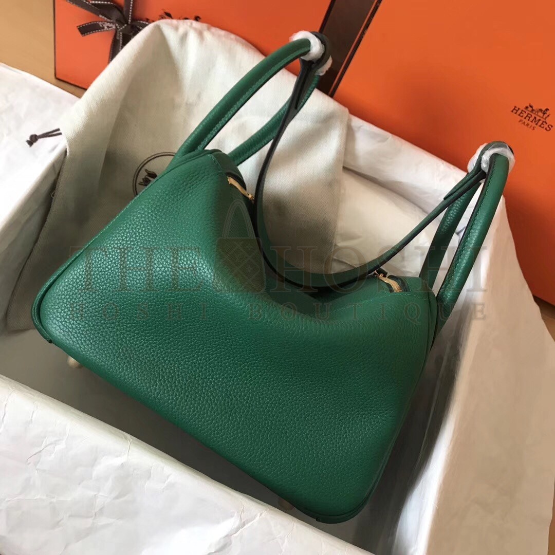 H**me5 Vert Vertigo Lindy 26cm Clemence Handmade Bag Master Quality