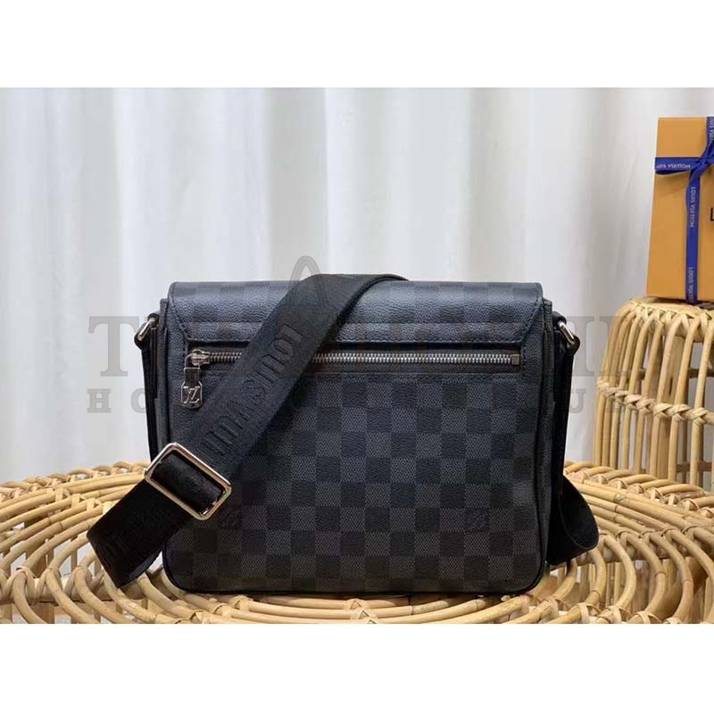 L0vis Vvtt0n LV Men District PM Bag Damier Graphite Coated Canvas Master Quality