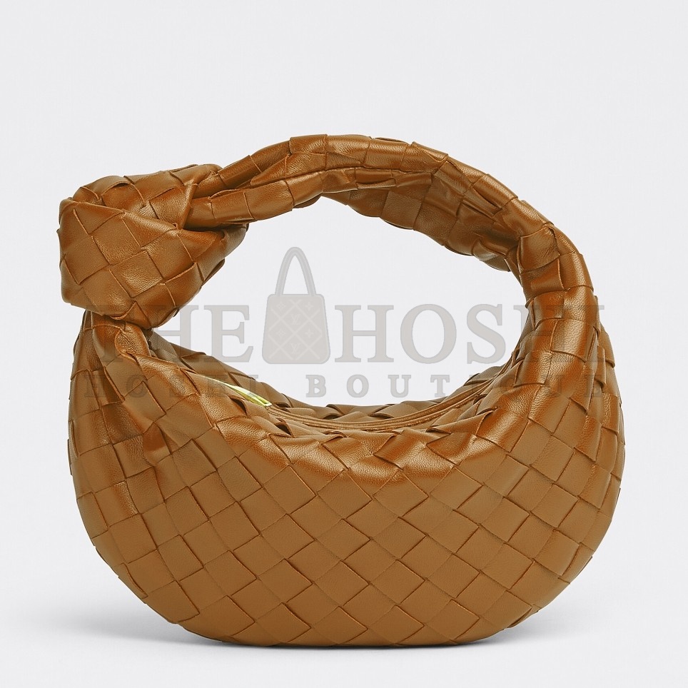 B0tt*ga Ven*ta BV Jodie Mini Bag In Caramel Intrecciato Lambskin Master Quality