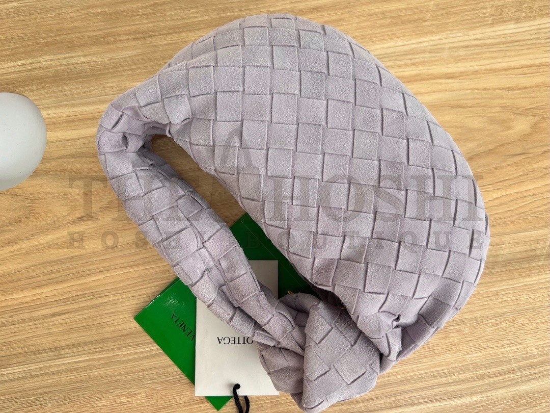 B0tt*ga Ven*ta BV Jodie Mini Bag In Lilac Intrecciato Suede Master Quality