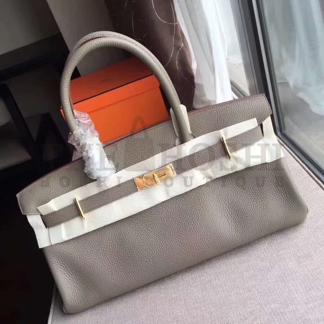H**me5 Grey JPG Birkin 42cm Shoulder Bag Master Quality