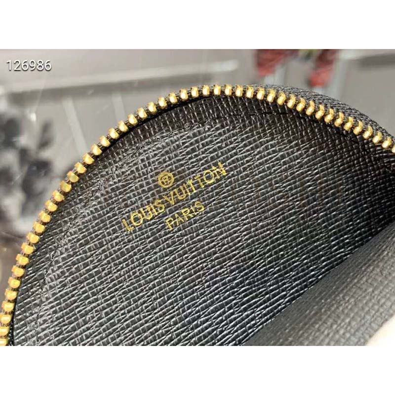 L0vis Vvtt0n LV Women LV Crafty Round Coin Purse Monogram Coated Canvas Master Quality