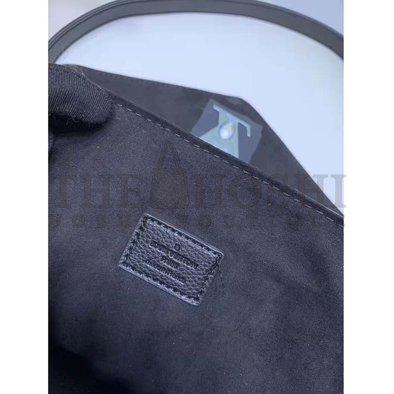 L0vis Vvtt0n LV Women Mylockme Chain Bag Black Soft Grained Calfskin Master Quality