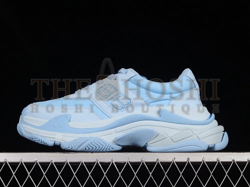 Ba1en*iaga Triple S Sneakers Sky Blue/Sky Blue/White Master Quality