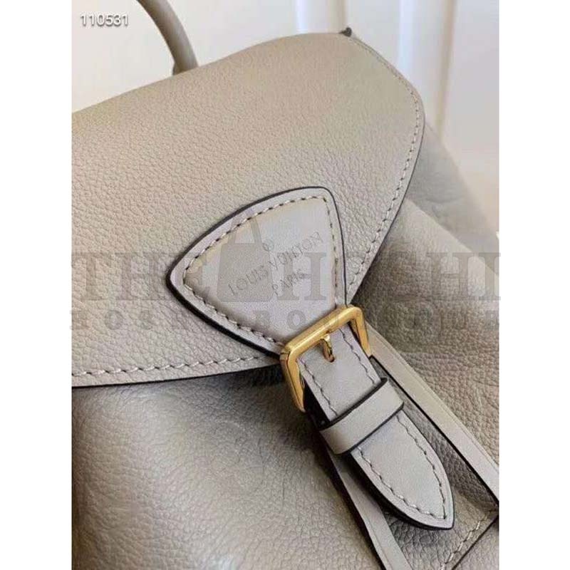 L0vis Vvtt0n LV Women Montsouris Backpack Monogram Empreinte Embossed Leather Master Quality