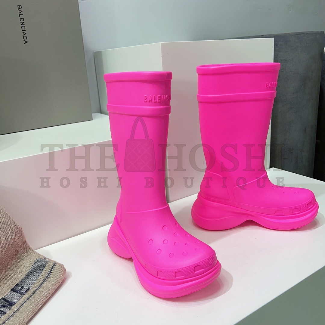Ba1en*iaga x Cr0c5 boots Bottom thickness: 6cm Tube height: 28cm  size: 35-45 Master Quality