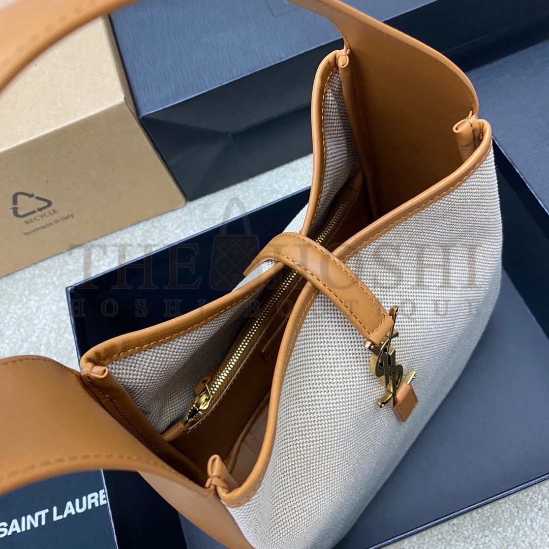 Sa1nt Lau*nt Le 5 A 7 Small Shoulder Bag in Canvas and Leather Master Quality