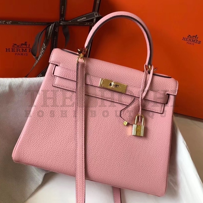 H**me5 Pink Clemence Kelly 32cm Retourne Bag Master Quality