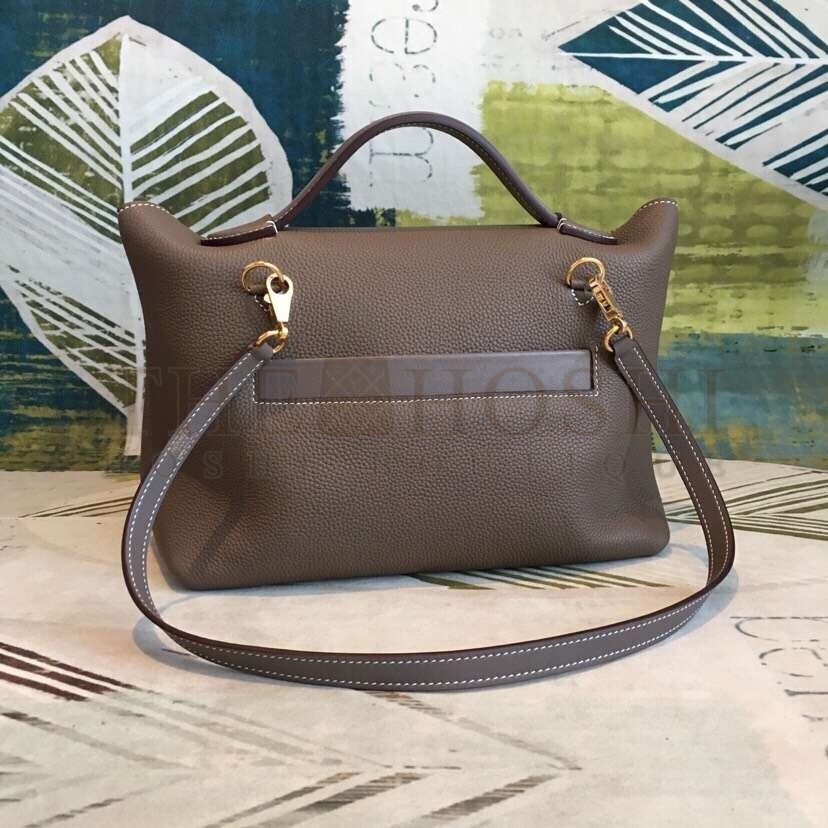 H**me5 24/24 29 Bag In Taupe Clemence Calfskin Master Quality
