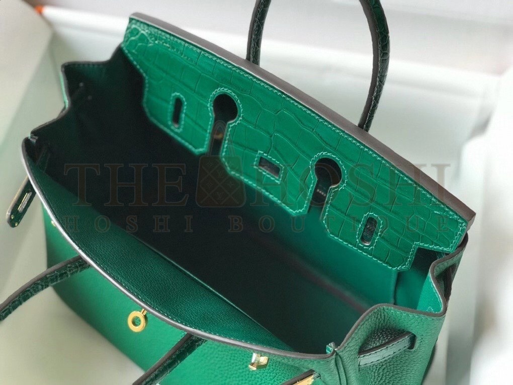 H**me5 Touch Birkin 25cm Limited Edition Green Bag Master Quality