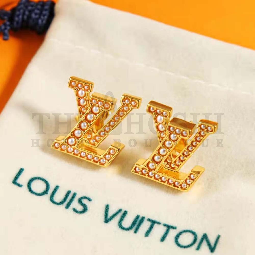 L0vis Vvtt0n Women LV Iconic Pearls Earrings Master Quality