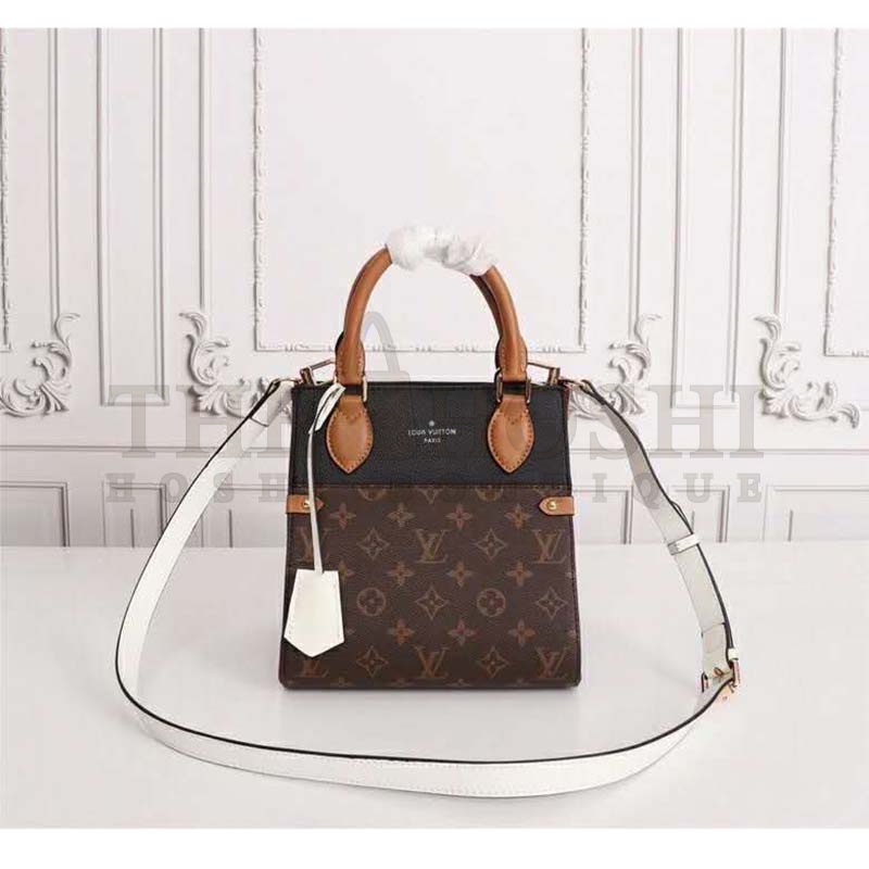 L0vis Vvtt0n LV Women Fold Tote MM Monogram Canvas Calfskin Leather Master Quality