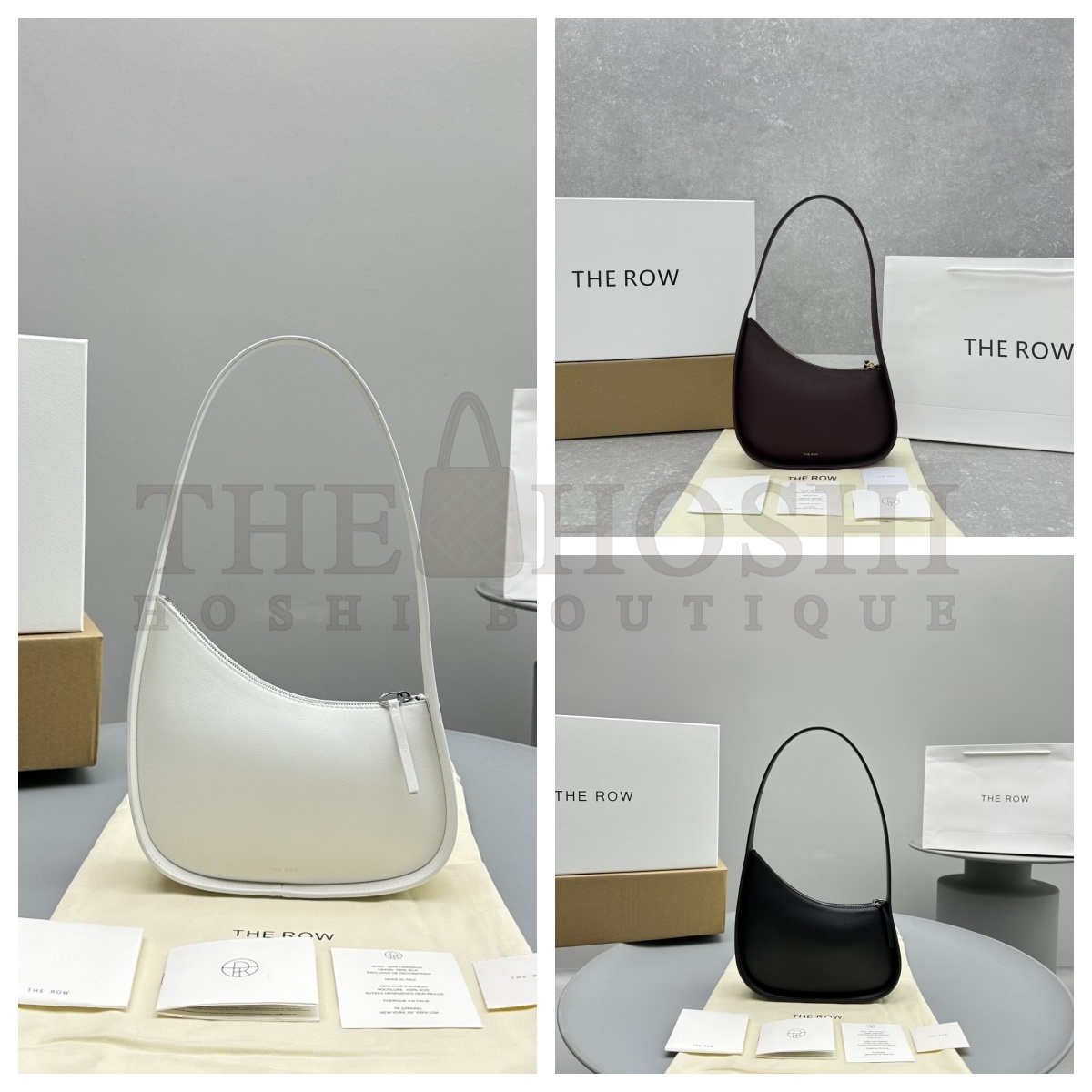 The R0w TR Half Moon Shoulder Bag 20x6x35.5cm Master Quality
