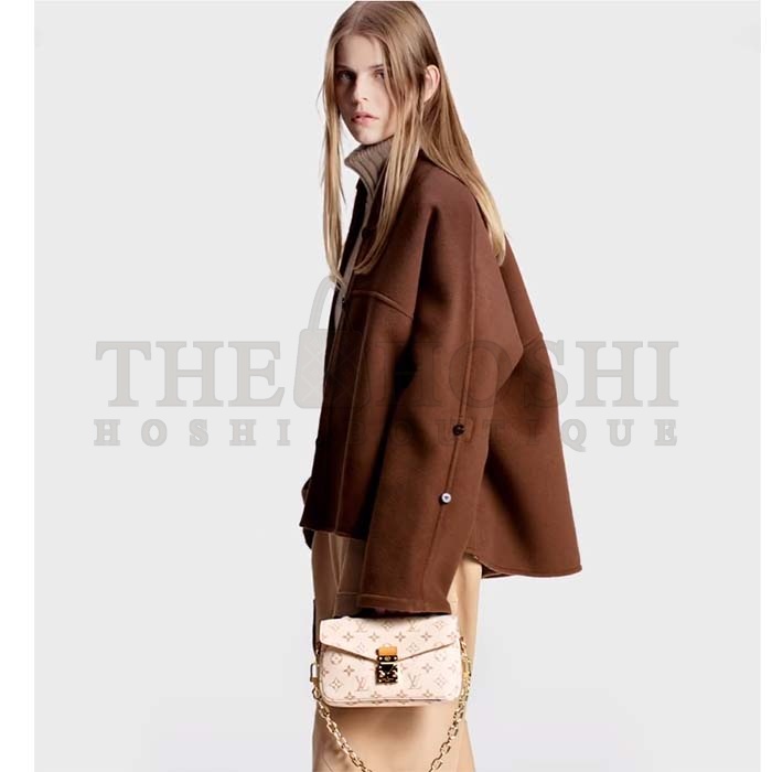 L0vis Vvtt0n LV Women Pochette Metis East West Bag Monogram Dune Coated Canvas Cowhide-Leather Master Quality