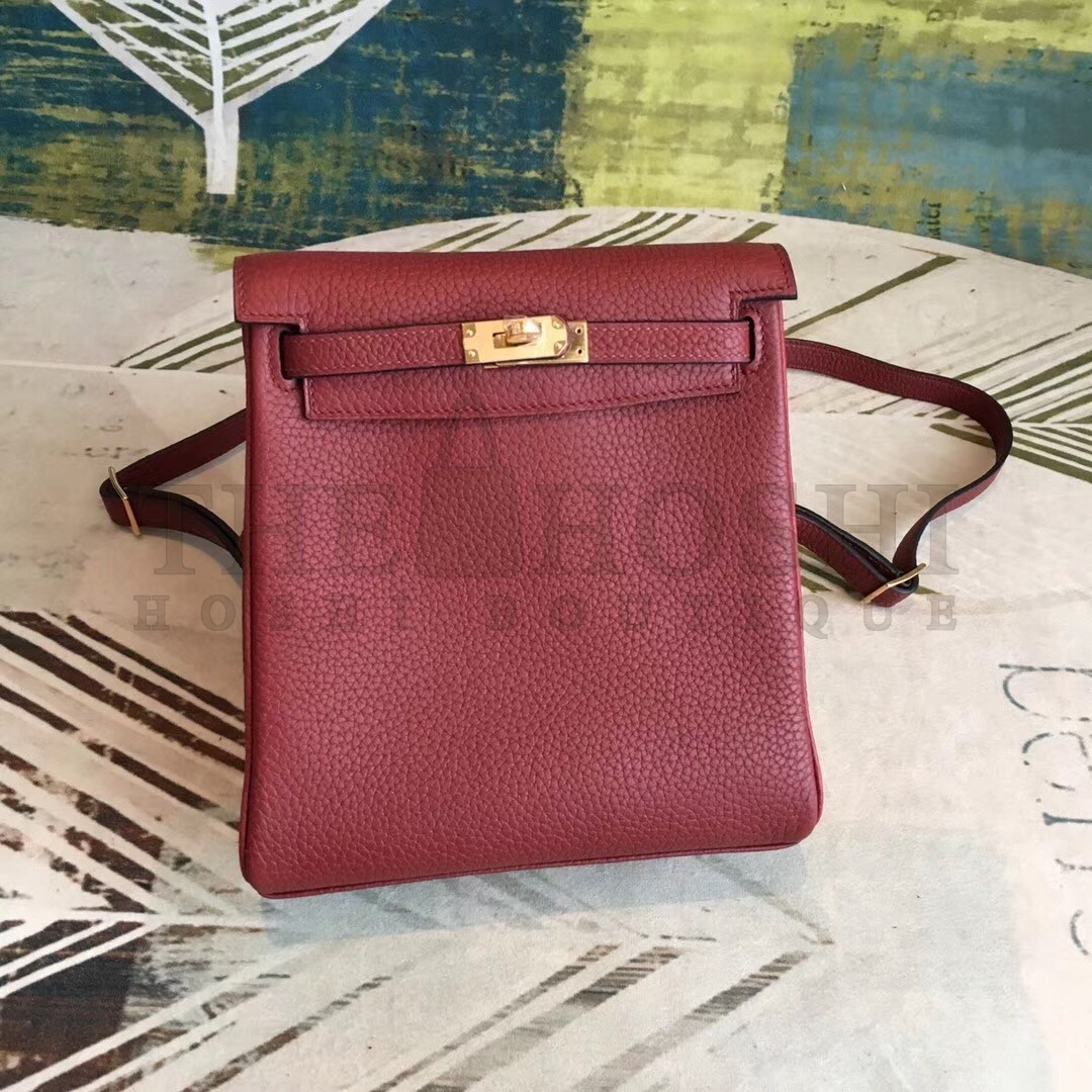 H**me5 Bordeaux Clemence Kelly Ado PM Backpack Master Quality