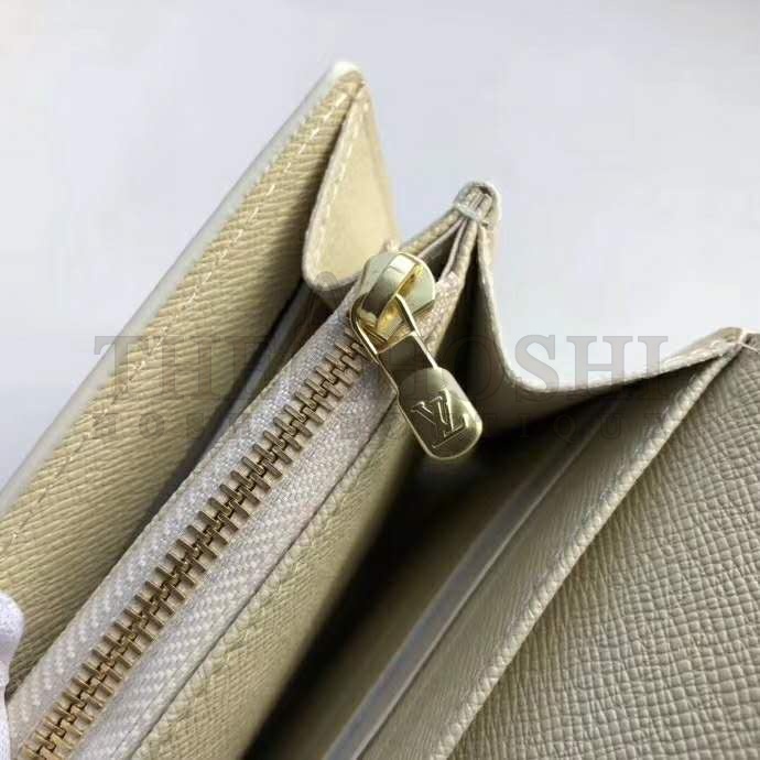 L0vis Vvtt0n LV Women Sarah Wallet Damier Azur Coated Canvas Master Quality