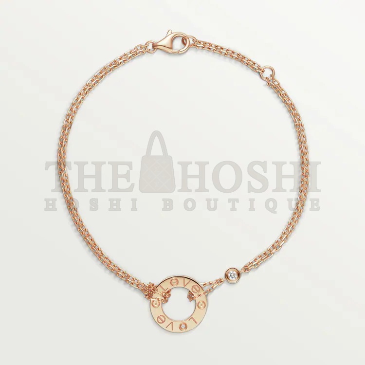 Ca*t1er LOVE BRACELET Dupe, Rose Gold Master Quality