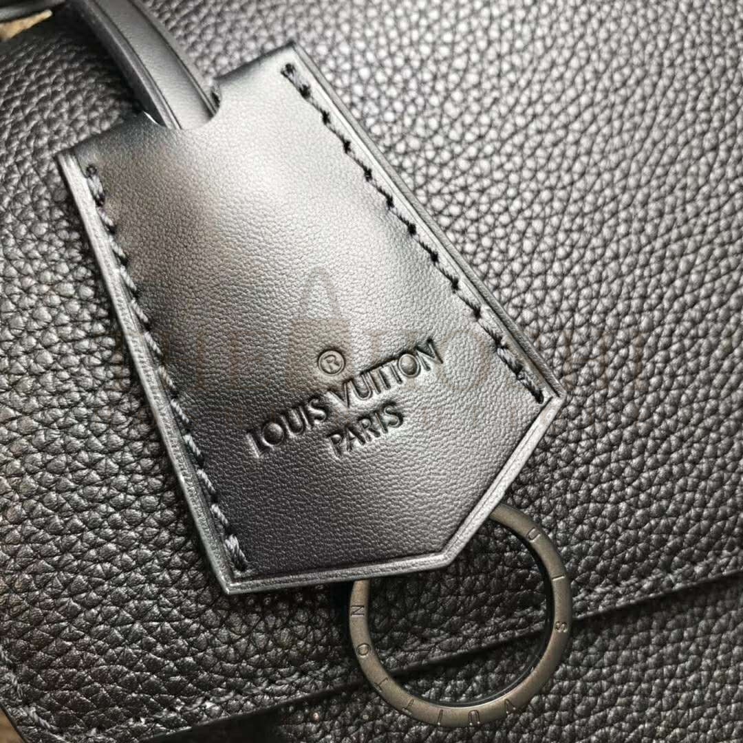 L0vis Vvtt0n LV Women Mylockme Bag Soft Grained Calfskin-Black Master Quality