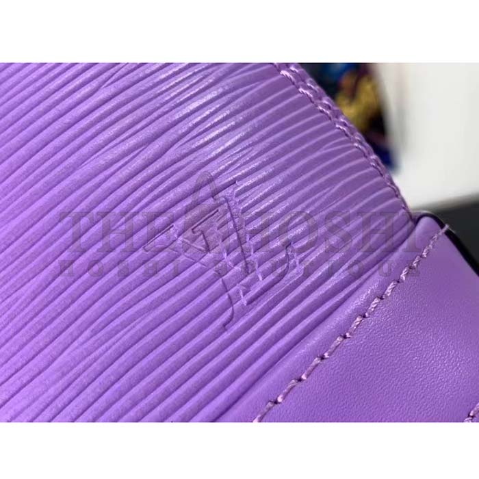 L0vis Vvtt0n LV Women Nano Alma Handbag Lilas Provence Lilac Epi Grained Cowhide Leather Master Quality