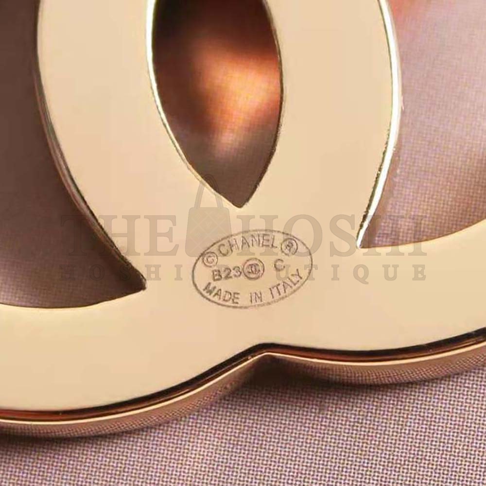 Ch**el Women Pendant Earrings in Metal Glass Pearls &amp; Strass Master Quality