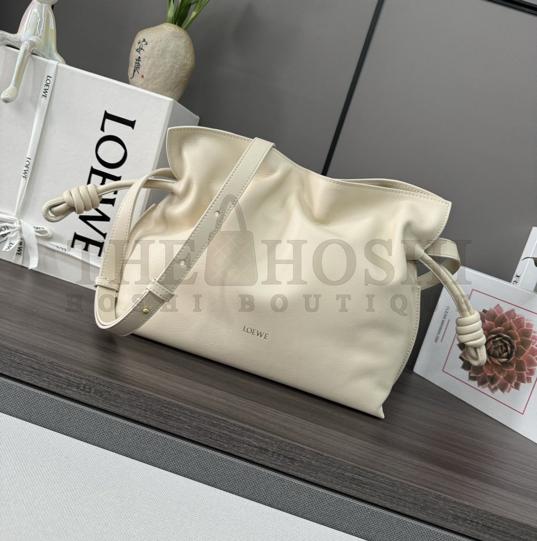 L0ew* Flamenco clutch in nappa calfskin mini(23.9X18X9 cm)  medium(30X24.5X10.5 cm） Master Quality