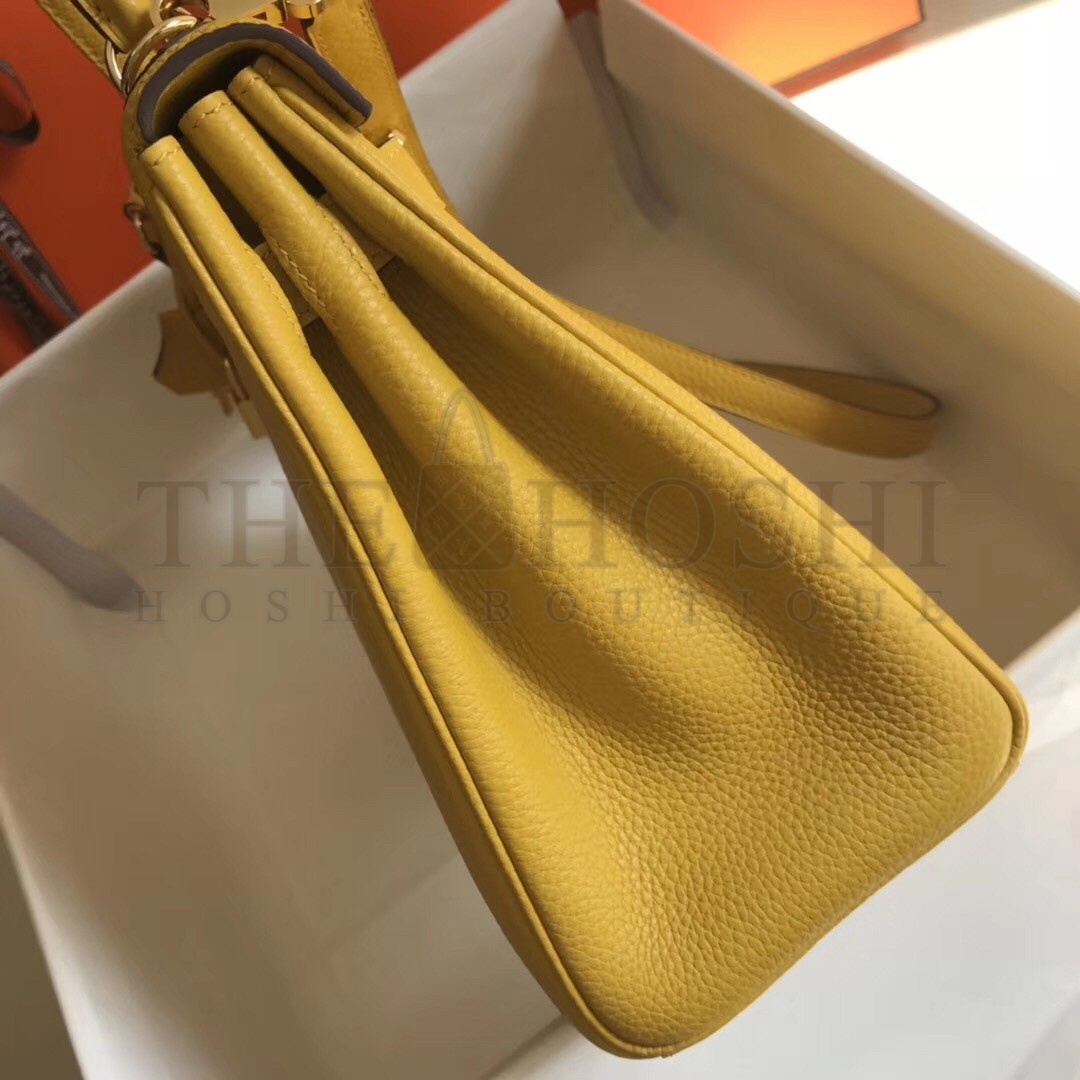 H**me5 Kelly 32cm Retourne Bag In Soleil Clemence Leather Master Quality
