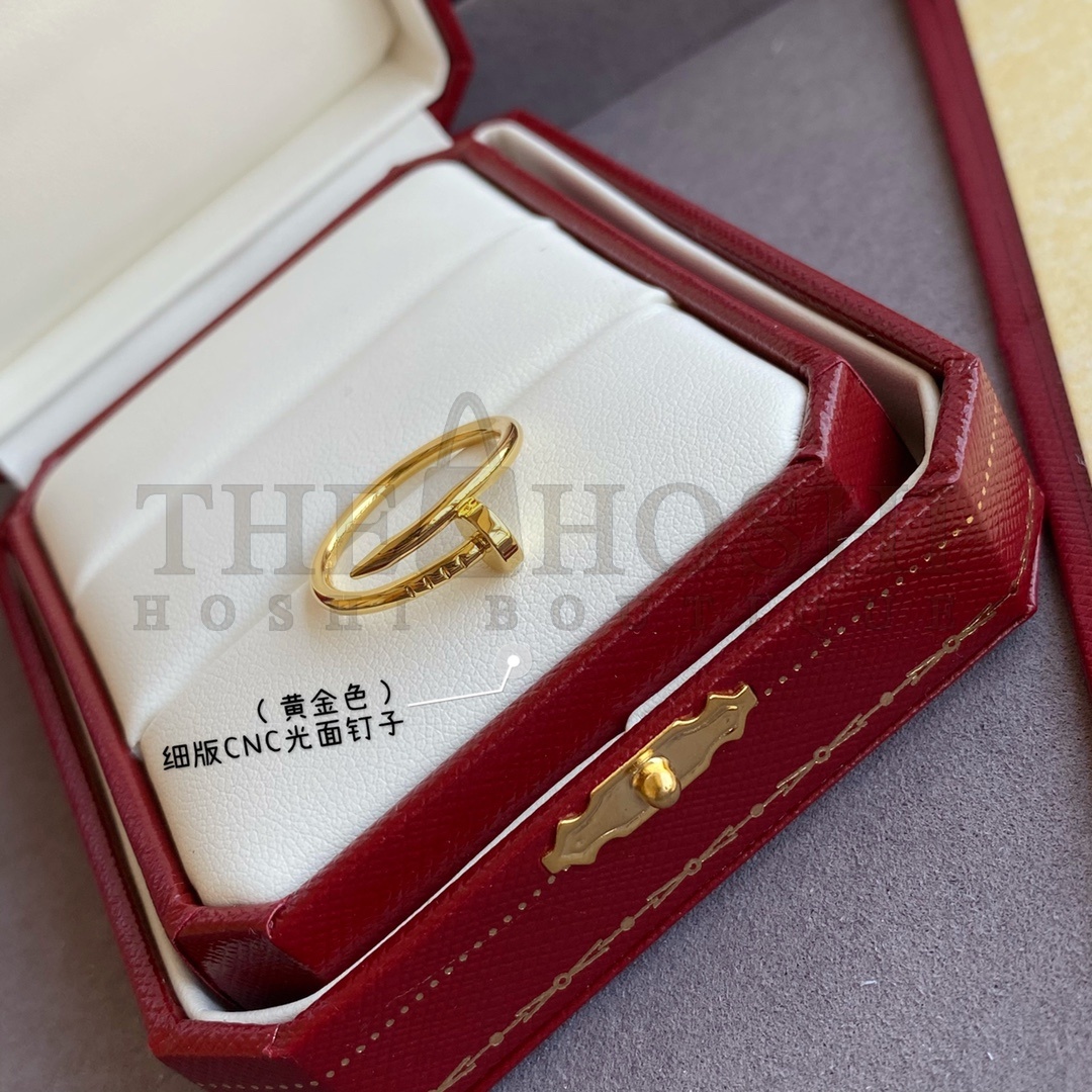 Ca*t1er LOVE RINGS WITH CERTIFICATE Master Quality