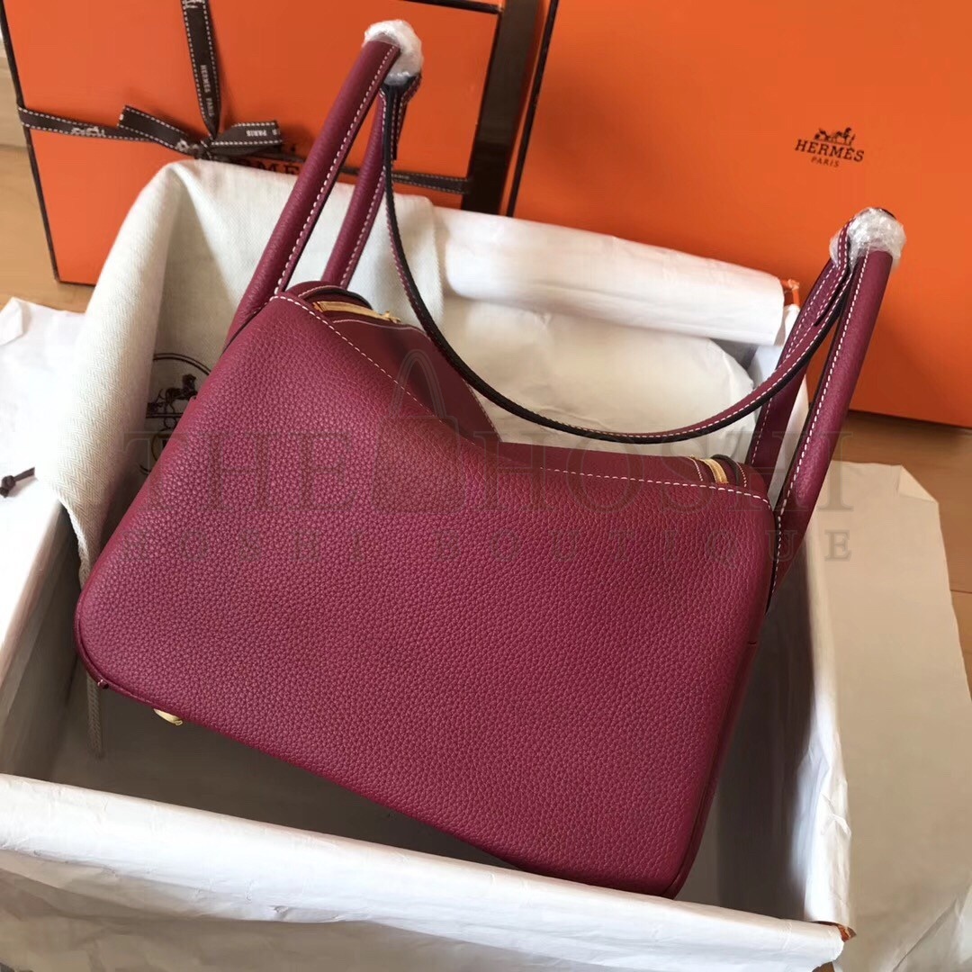 H**me5 Ruby Lindy 26cm Clemence Handmade Bag Master Quality