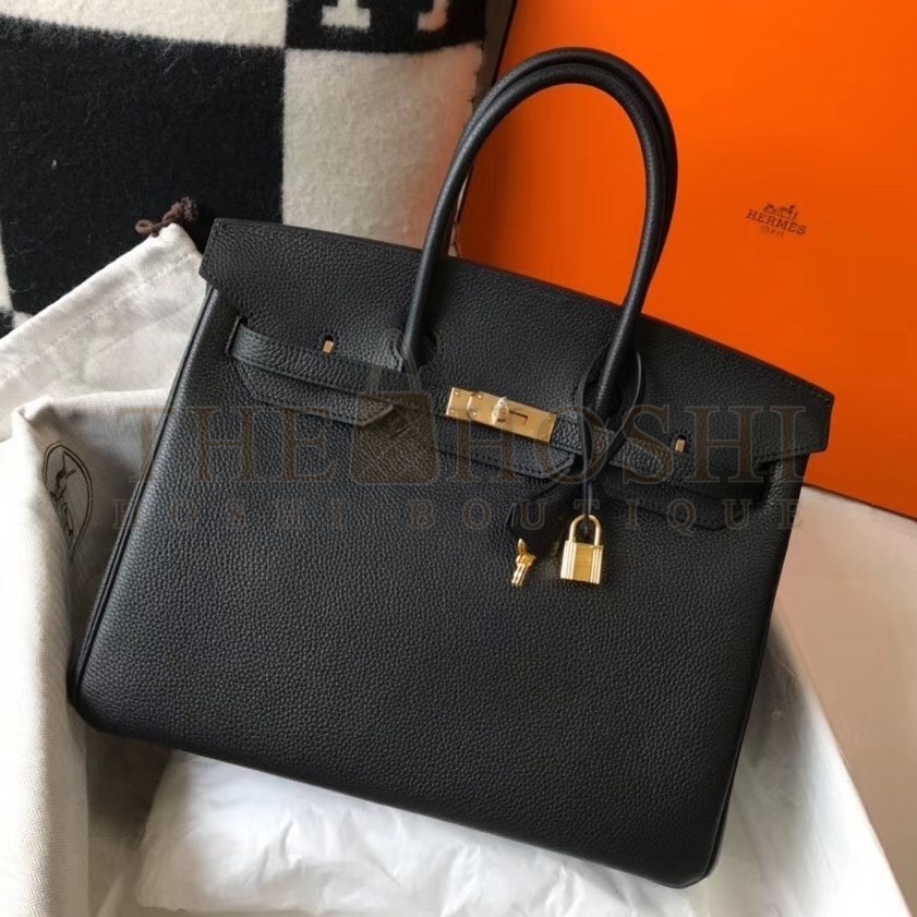 H**me5 Black Clemence Birkin 35cm Bag Master Quality