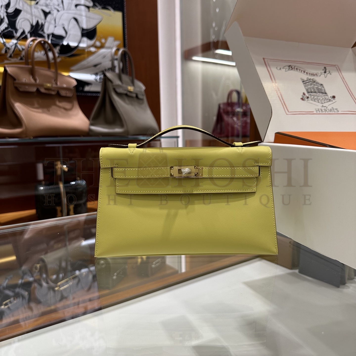 H**me5 Kelly Pochette Swift Bag Handmake 22x12x7cm Master Quality