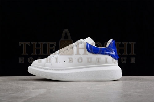 A1exa*der Mcqv*en Sneakers White/White/Dark Blue Master Quality
