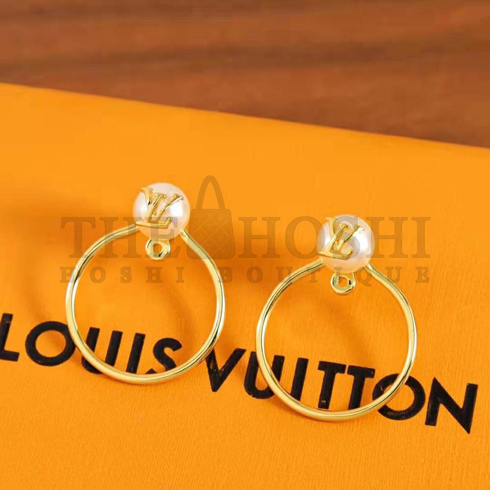 L0vis Vvtt0n Women LV Eclipse Pearls Earrings Master Quality