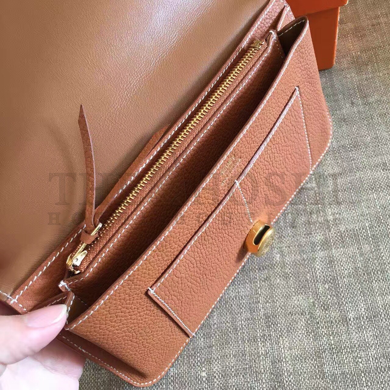 H**me5 Gold Dogon Duo Combined Wallet Master Quality